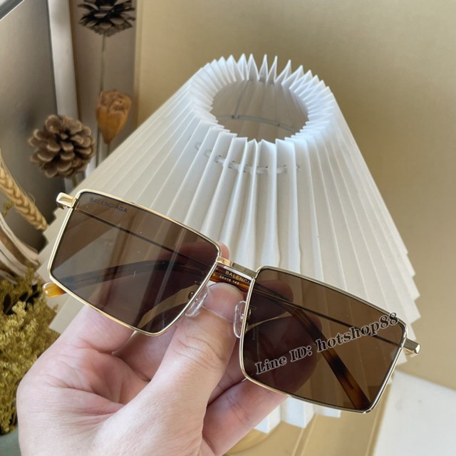 Balenciaga專櫃新款巴黎世家太陽鏡時尚男款開車墨鏡 BB0195S mmyj3671